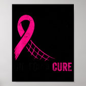 Dig For A Breast Cancer Awareness Volleyball Nk Poster (Vorne)