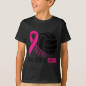 Dig For A Breast Cancer Awareness Volleyball Nk T-Shirt (Vorderseite)