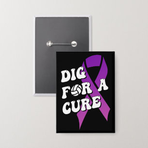 Dig for a cuure, Brustkrebs Awareness Volleyball Button