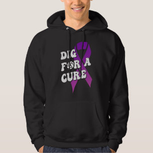 Dig for a cuure, Brustkrebs Awareness Volleyball Hoodie