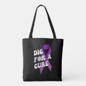 Dig for a cuure, Brustkrebs Awareness Volleyball Tasche (Rückseite)