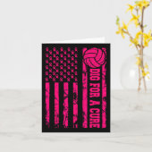 Dig for a cuure Brustkrebs Volleybyll Pink Ameri Karte (Gelbe Blume)