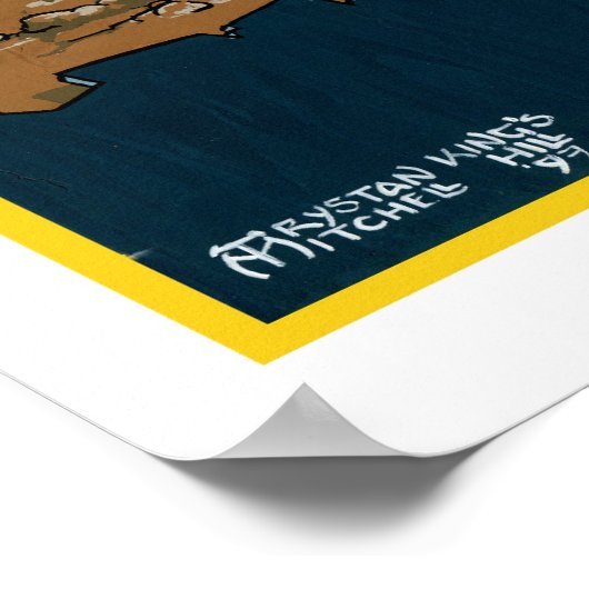 Dig in für den Sieg Poster (Ecke)