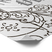 Dig nicht nach Wasser unter dem Haus. Poster (Ecke)