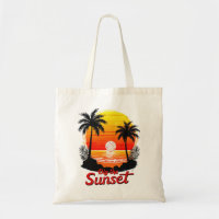 "Dig the Sunset" Volleyball-Sonnenuntergang