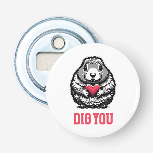 Dig You Flaschenöffner (Vorderseite)