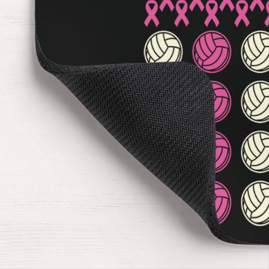 Dig zur Heilung von Multiplex-Volleyball-rosa Brus Mousepad (Ecke)