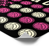 Dig zur Heilung von Multiplex-Volleyball-rosa Brus Poster (Ecke)