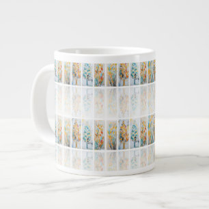 DigAI Golden Jubilee Botanicals Tile Jumbo-Mug Jumbo-Tasse
