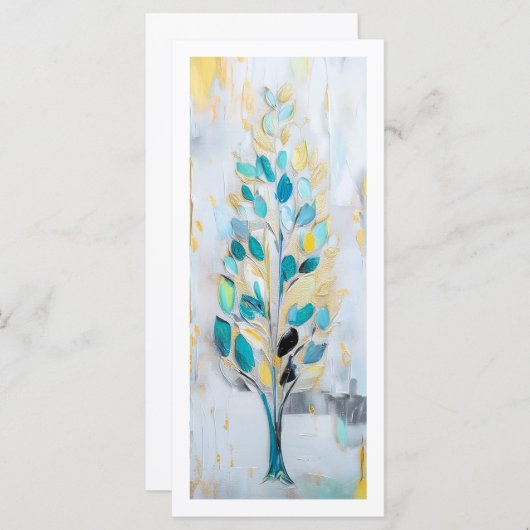 DigAI Golden Jubilee Sea Foam Bloom Card (Vorne/Hinten)