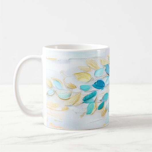 DigAI Sea Foam Bloom Mug Kaffeetasse (Links)