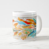DigAI Whispers of Marigold Jumbo Mug Jumbo-Tasse (Vorderseite Rechts)