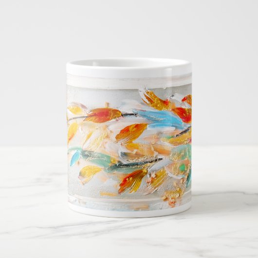 DigAI Whispers of Marigold Jumbo Mug Jumbo-Tasse (Vorderseite)