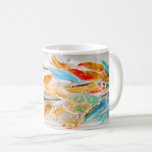 DigAI Whispers of Marigold Mug Kaffeetasse (VorderseiteRechts)