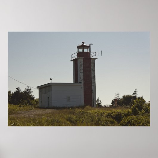 Digby Lighthouse art print Poster (Vorne)