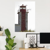 Digby Lighthouse art print Poster (Heimbüro)