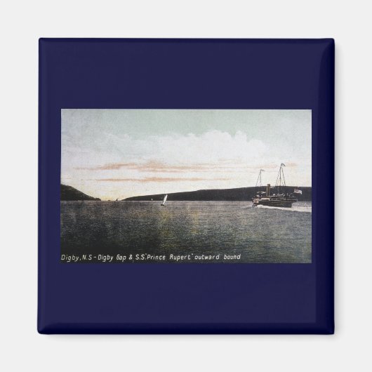 Digby Nova Scotia, Digby Gap - S.S. Prince Rupert Magnet (Vorne)