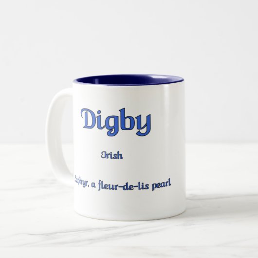 Digby-Tasse Zweifarbige Tasse (Vorderseite Links)