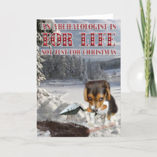 Digbys Cristmas Karten! Feiertagskarte