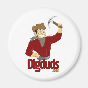 DigDuds.com-Logo Magnet