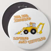 Digg Yellow Digger Button (Vorne & Hinten)