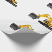 Digger-Bild für glänzendes Papier Geschenkpapier (Ecke)