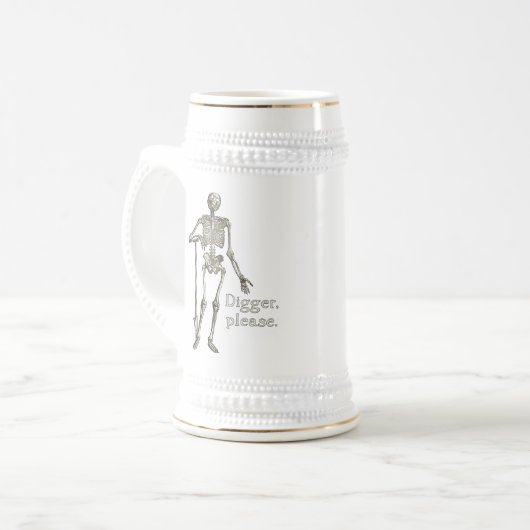 Digger, bitte. bierglas (Vorderseite Links)