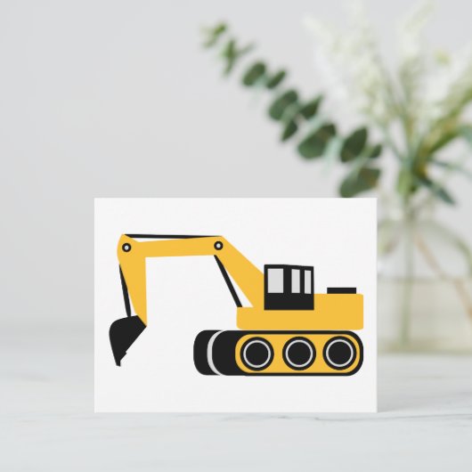 Digger Postkarte (Stehend Vorderseite)