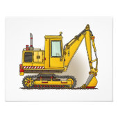Digger Shovel Fotodruck (Vorne)