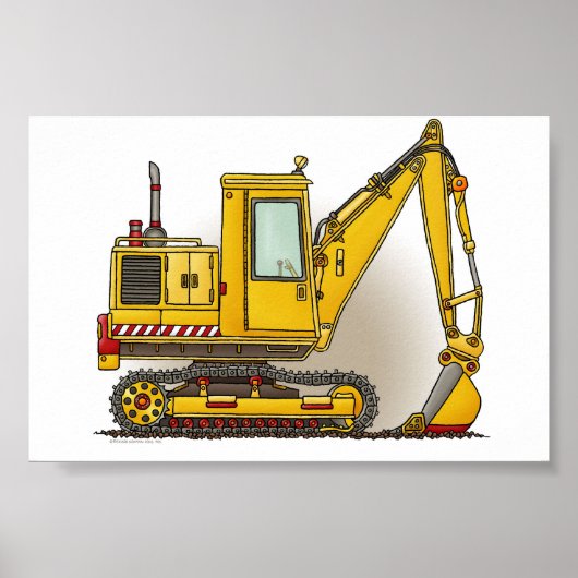 Digger Shovel Poster (Vorne)