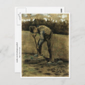 Digger, Vincent van Gogh Postkarte (Vorne/Hinten)