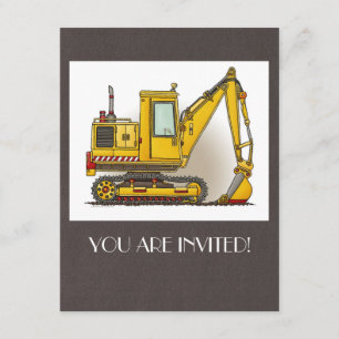 Diggerschaufel Einladung