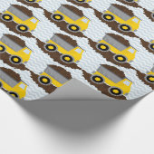 Diggin herauf etwas Spaß Geschenkpapier (Ecke)