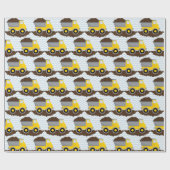 Diggin herauf etwas Spaß Geschenkpapier (Flach)