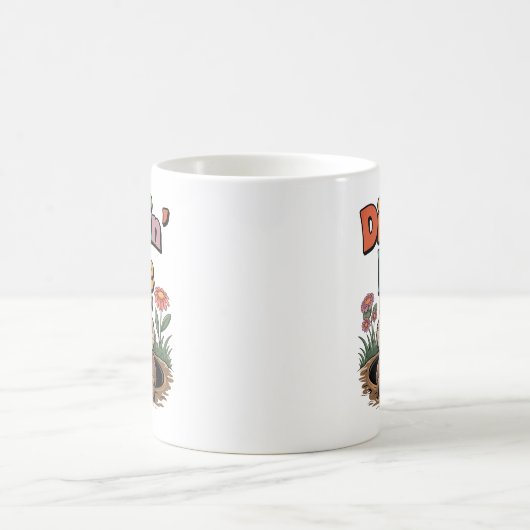 Diggin’ Life Funny Gopher Kaffeetasse (Mittel)