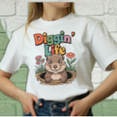 Diggin’ Life Funny Gopher T-Shirt