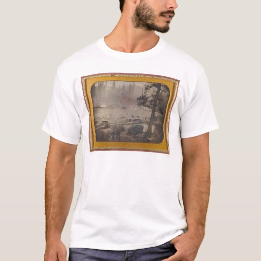 Diggings am Graubären flach, EL Dorado Co. (40070) T-Shirt (Vorderseite)