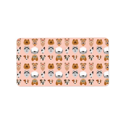 Diggity Do Dog Adressaufkleber (Vorne)