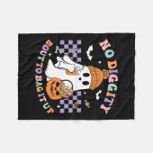 Diggy Bout, um es zu kaschieren Niedliches Ghost H Fleecedecke (Vorderseite (Horizontal))