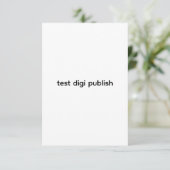 digi test pub karte (Stehend Vorderseite)