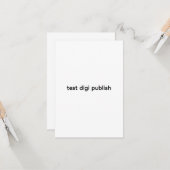 digi test pub karte (Vorderseite/Rückseite Beispiel)