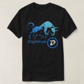 DigiByte Crypto BULLRUN HODL DGB Token zu Milli T-Shirt (Design vorne)