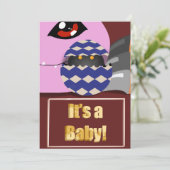 Digimon Baby Showkarte Dankeskarte (Stehend Vorderseite)