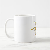 Digimon Wappen des Mutes Kaffeetasse (Links)
