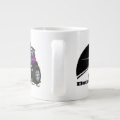 DigiRods Rat Rod Racer Lila 4x4 Off Road Vehicle Jumbo-Tasse (Rückseite)