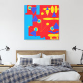 Digisketch 24-A Leinwanddruck (Insitu (Schlafzimmer))