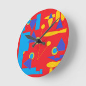 Digisketch 24-A Runde Wanduhr (Winkel)