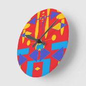 Digisketch 27-A Runde Wanduhr (Winkel)