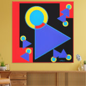 Digisketch 30 leinwanddruck (Insitu (Wohnzimmer))