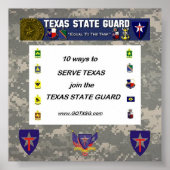 digital, 10 Wege zu TXSG, TXSG License plt voll... Poster (Vorne)